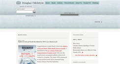 Desktop Screenshot of douglas-mcintyre.com